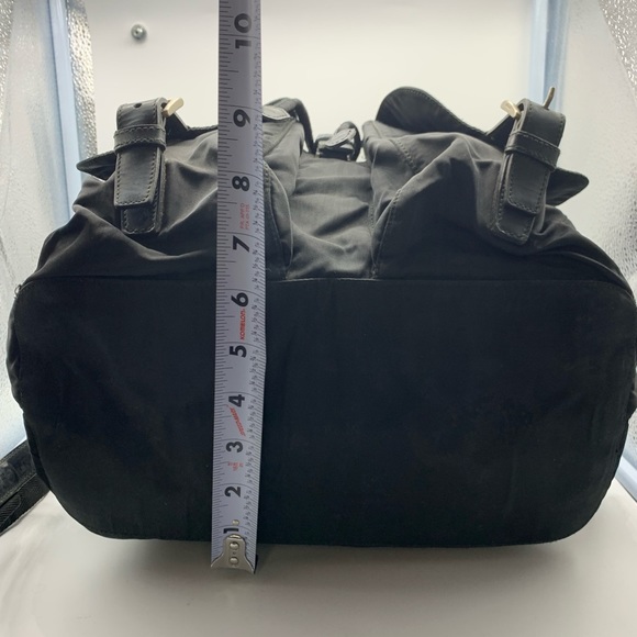 Prada authentic black nylon travel duffel backpack - Picture 10 of 16